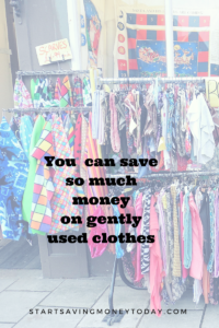 save on used reused clothing - The Art of Frugal Living