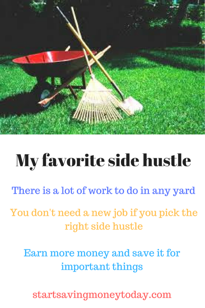 picture of some of the tools you will need to do yard work