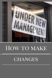 how to make changes