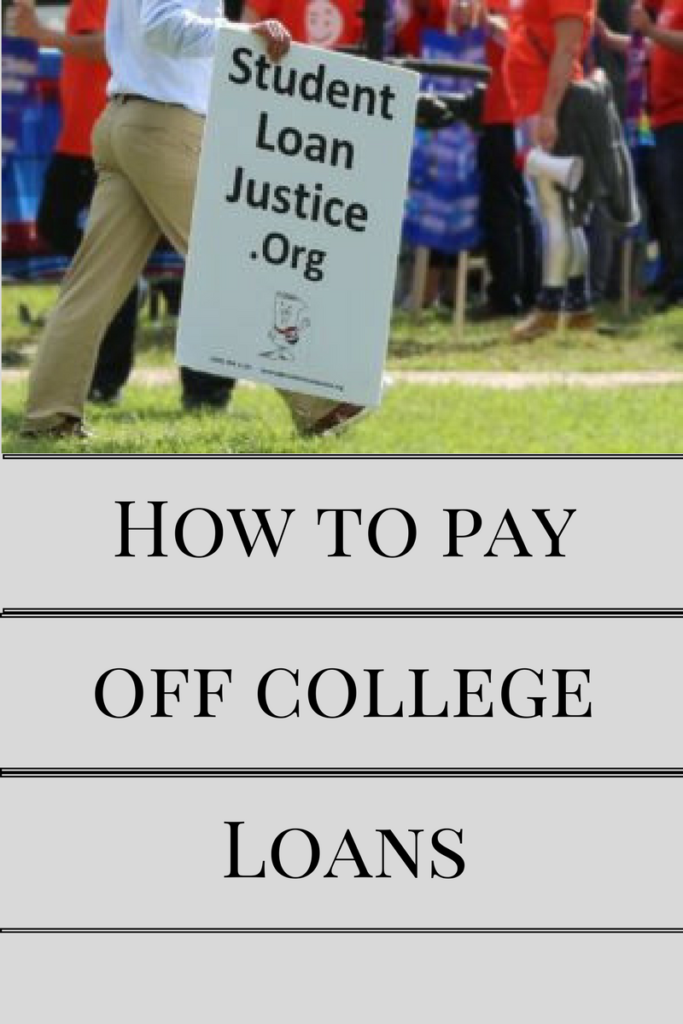 how to pay off student loans 