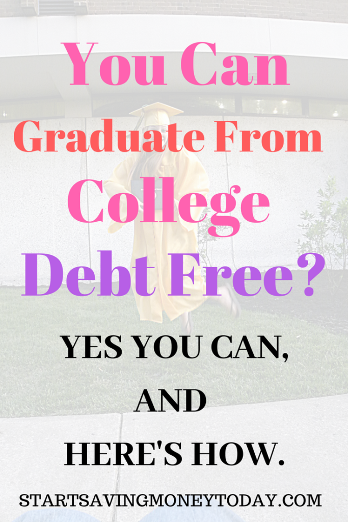graduate college debt free