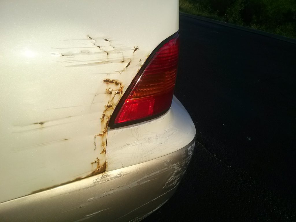 rust damage