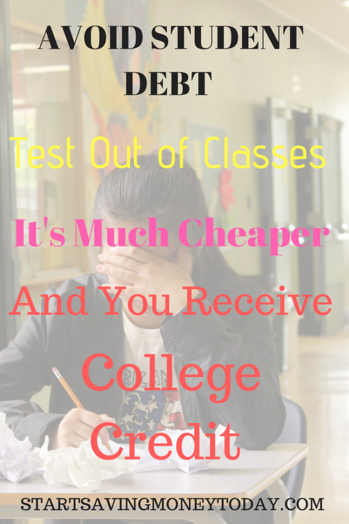Test Out Of College Classes: Graduate College Debt Free