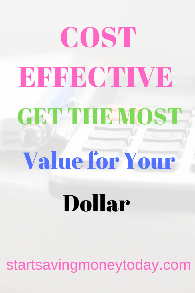 How to be more cost effictive 