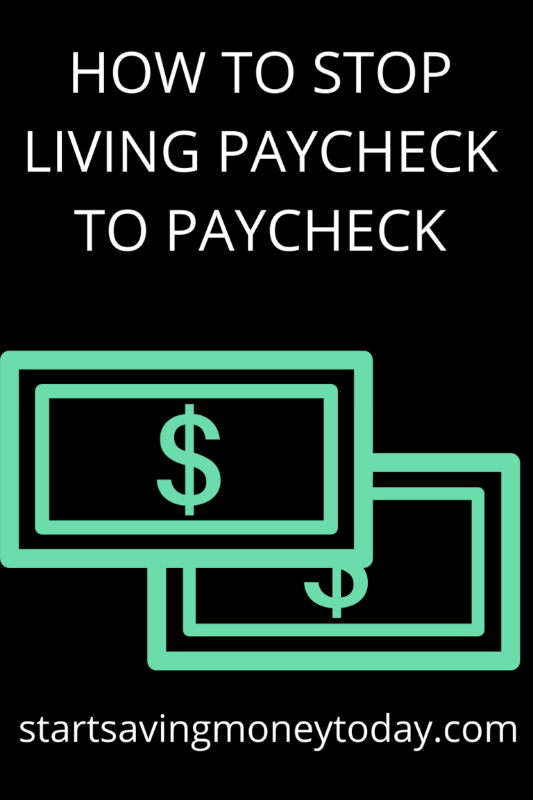 How To Stop Living Paycheck To Paycheck – The Art Of Frugal Living