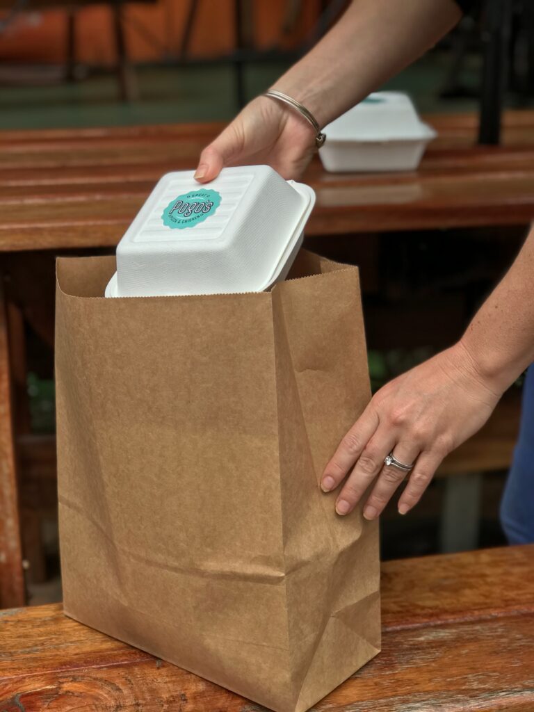 Packing a lunch for work or school 