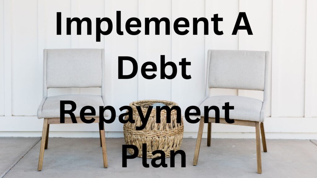 Debt repayment plan 